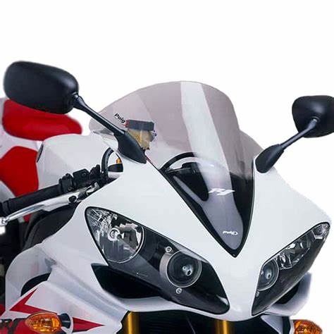 4365H Z-RACING SCREEN FOR YAMAHA YZF-R1 2007-2008 (SMOKE) - Motorcycle ...